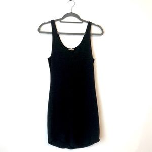 Aritzia Wilfred Free size S black bodycon dress. Falls just above the knee.